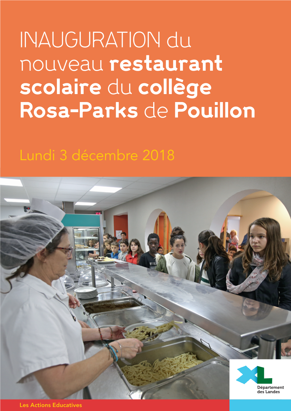 INAUGURATION Du Nouveau Restaurant Scolaire Du Collège Rosa-Parks De Pouillon