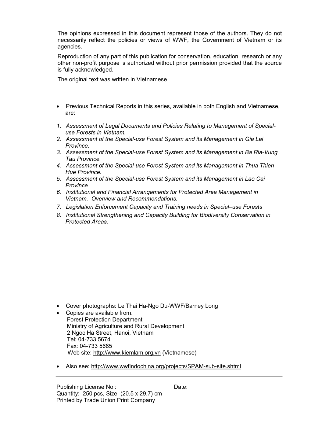 SWOT Analysis Final Report