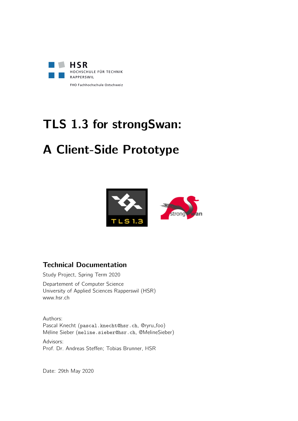 TLS 1.3 for Strongswan