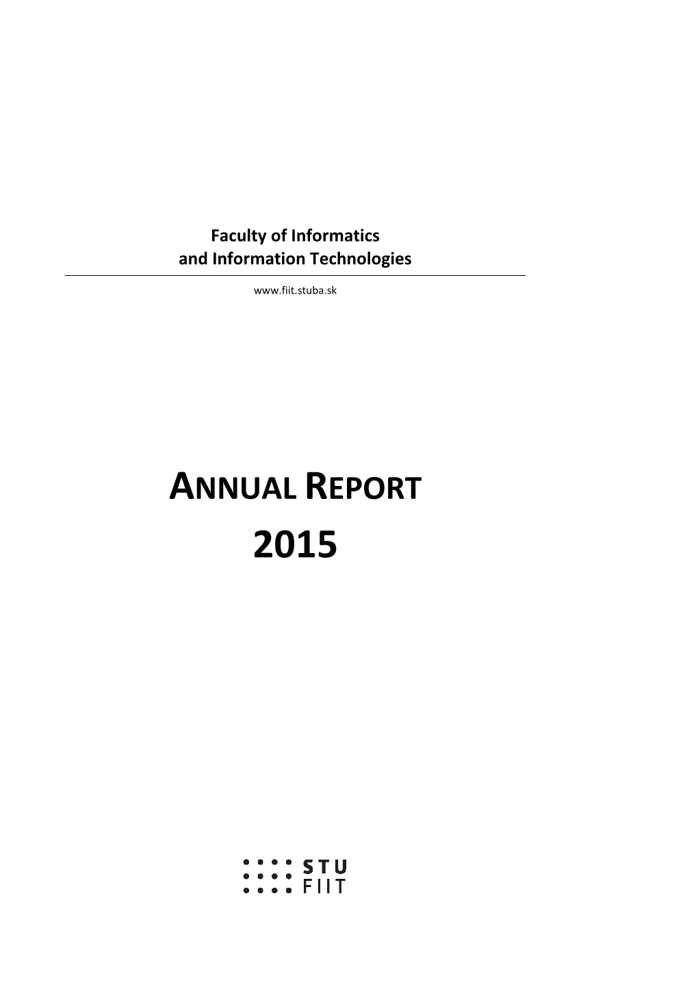 Annual Report 2015