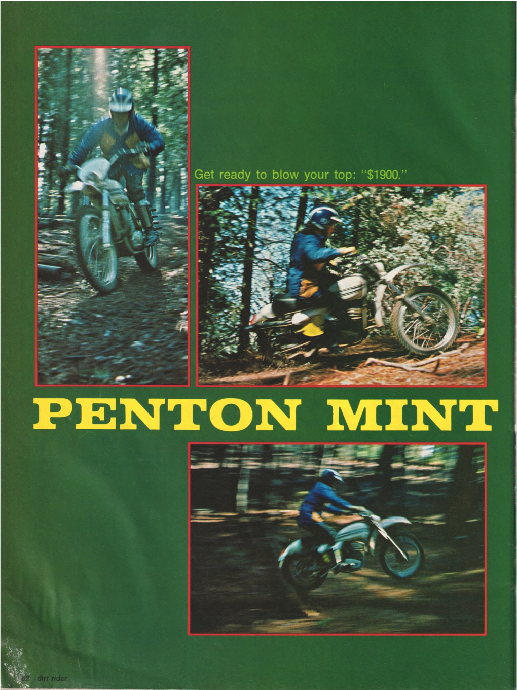 Penton Mint 400, So You’Re Not Going to Be Able To, Either