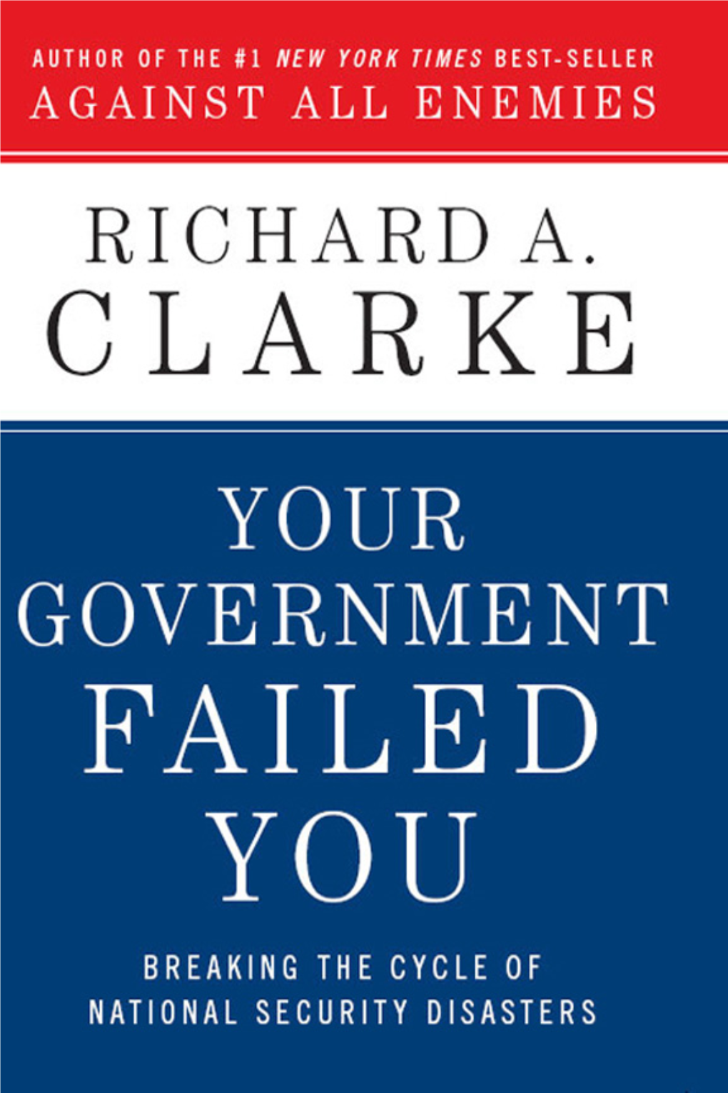 Your Government Failed You