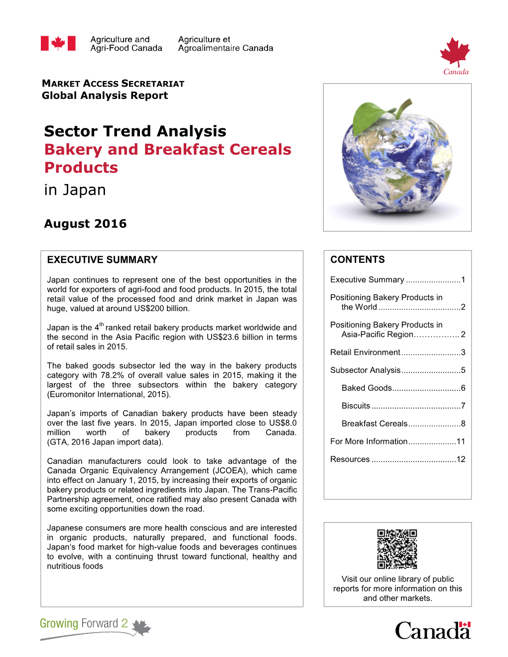 Sector Trend Analysis Bakery and Breakfast Cereals Products+ in Japan