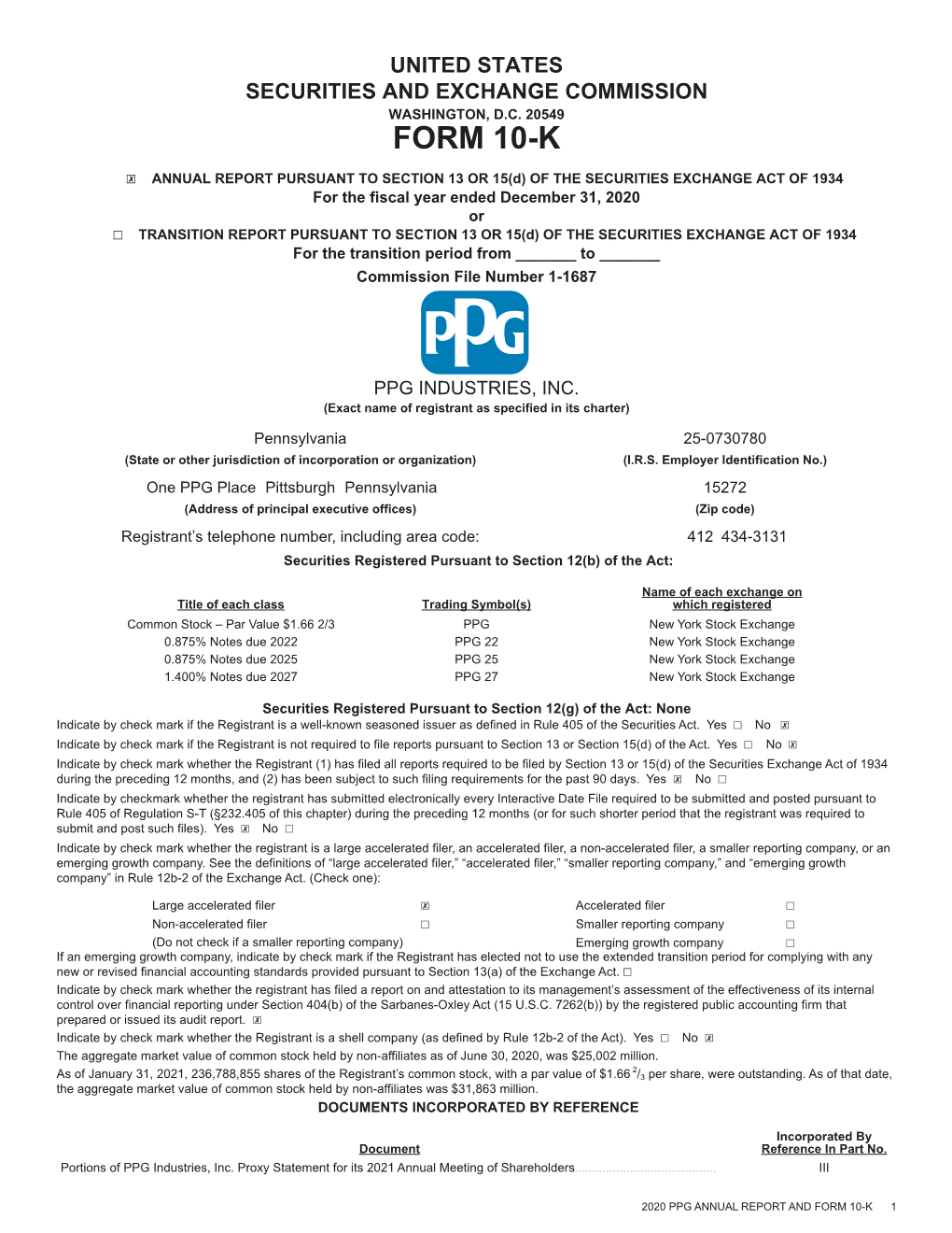 2020 Annual Report & Form 10-K