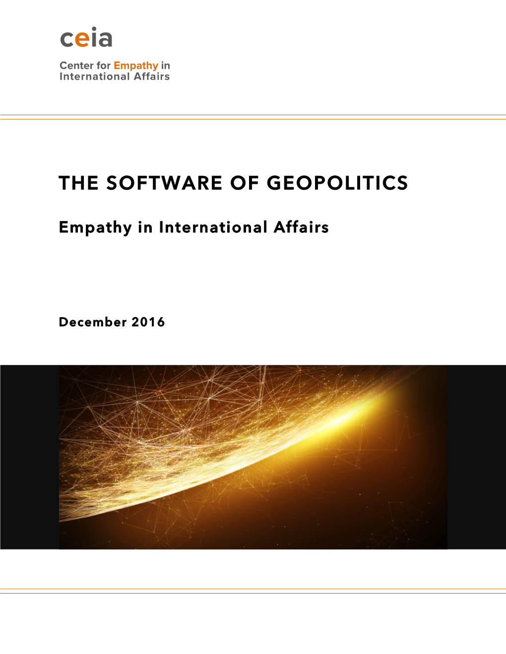 The Software of Geopolitics