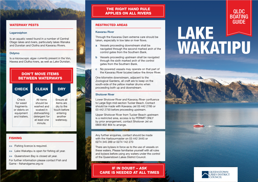 Lake Wakatipu Is Open for Fishing All Year