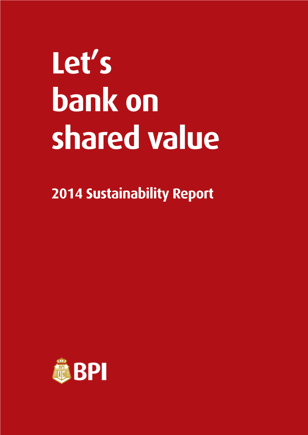 2014 Sustainability Report