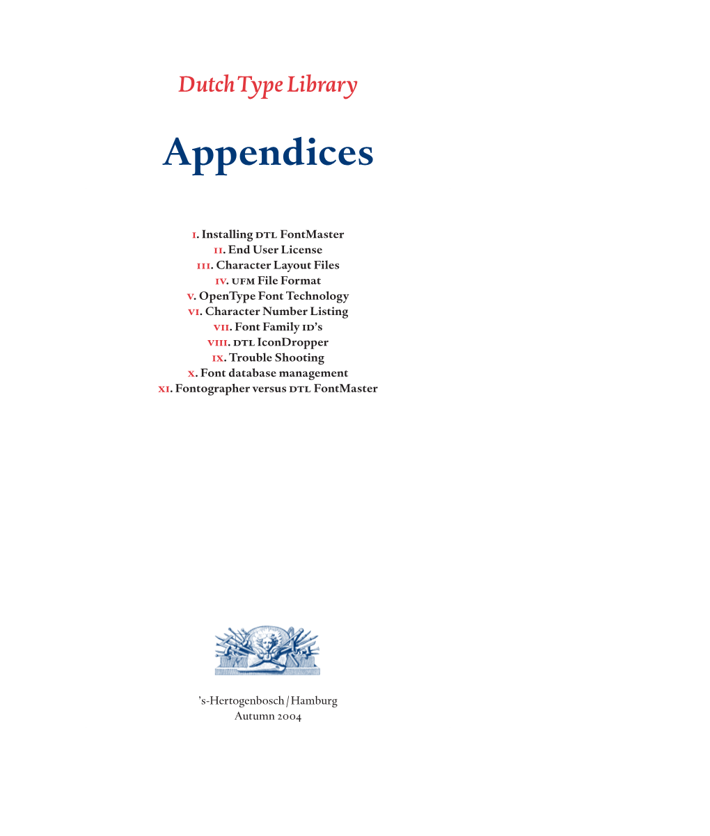FM Manual Appendices 1.1