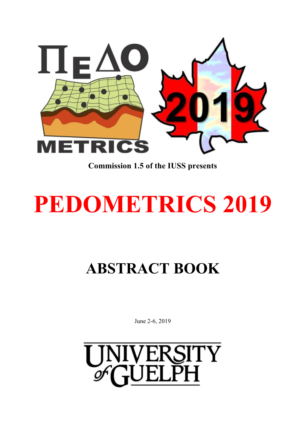 Pedometrics 2019