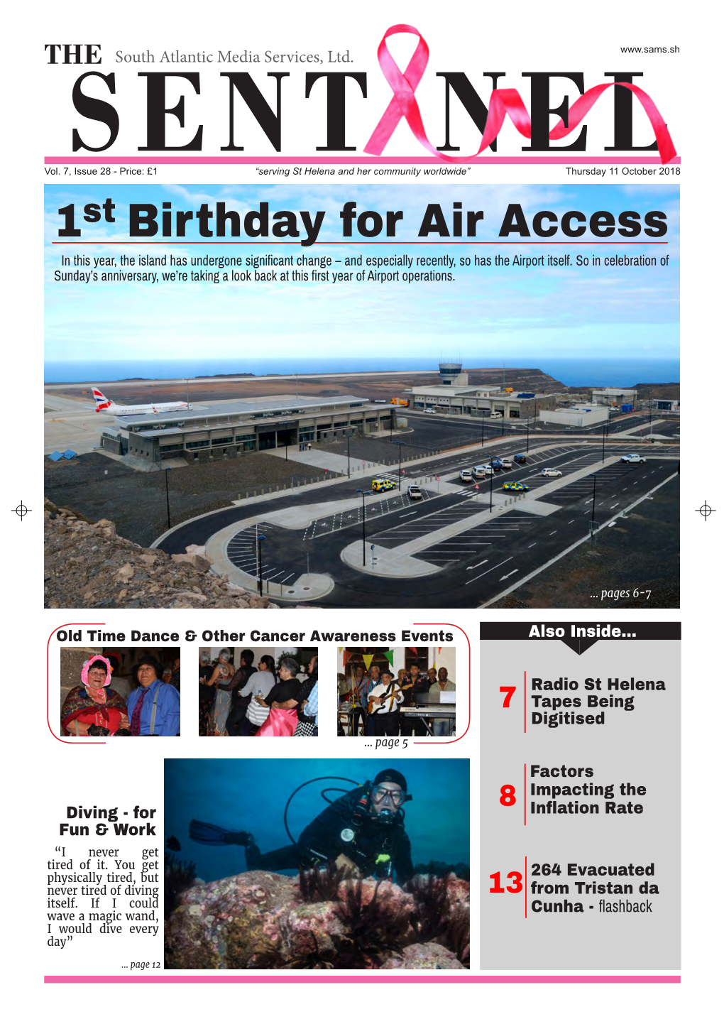 1St Birthday for Air Access in This Year, the Island Has Undergone Significant Change – and Especially Recently, So Has the Airport Itself
