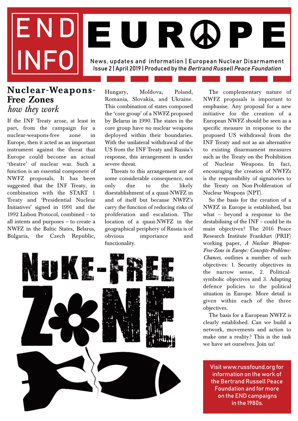 Nuclear-Weapons- Hungary, Moldova, Poland, the Complementary Nature of Free Zones Romania, Slovakia, and Ukraine