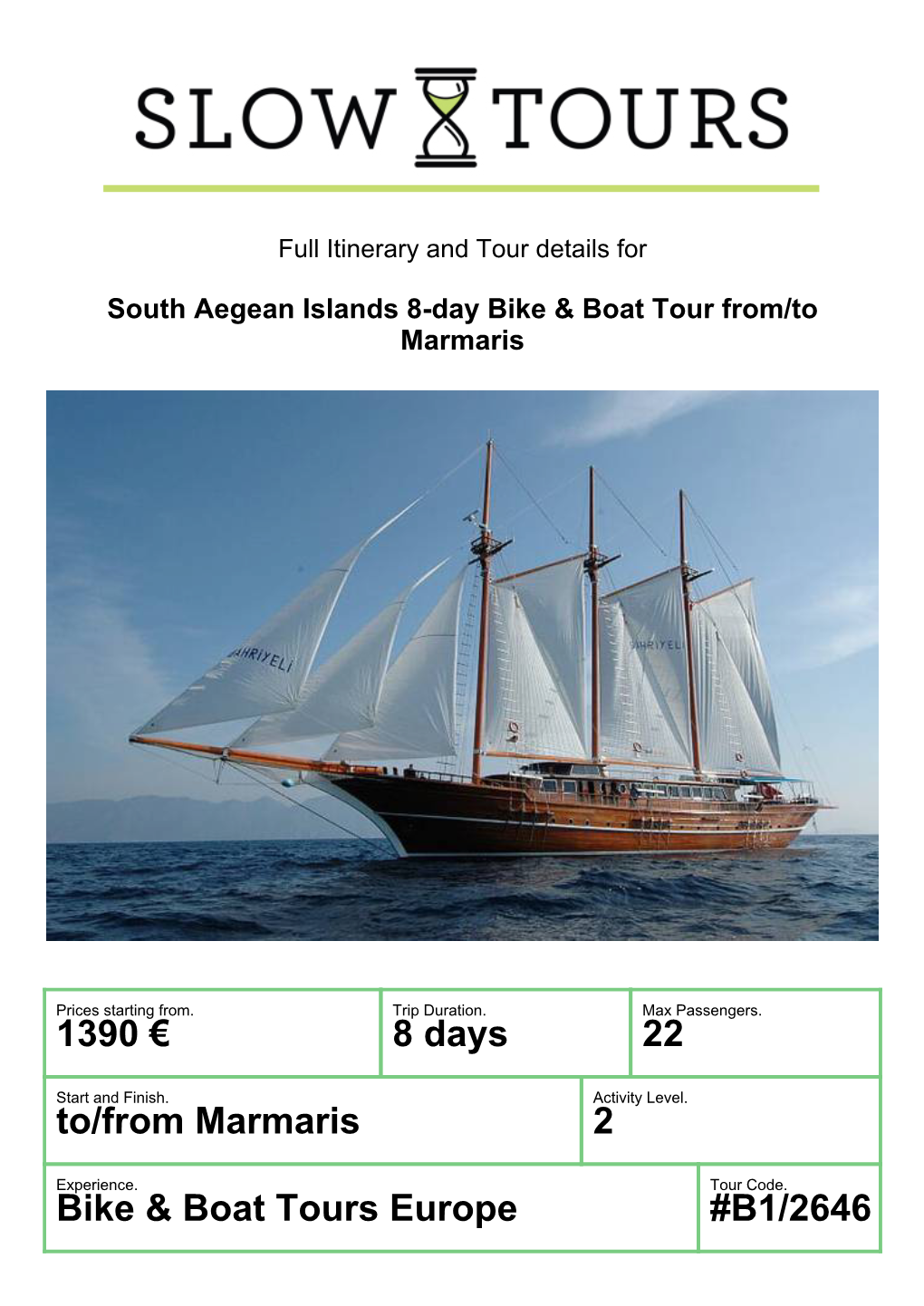 Bike & Boat Tours Europe