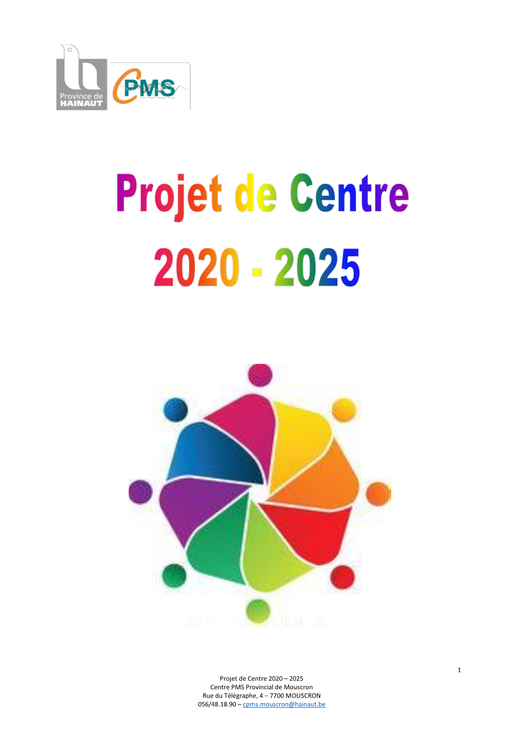 Projet De Centre 2020 -2025