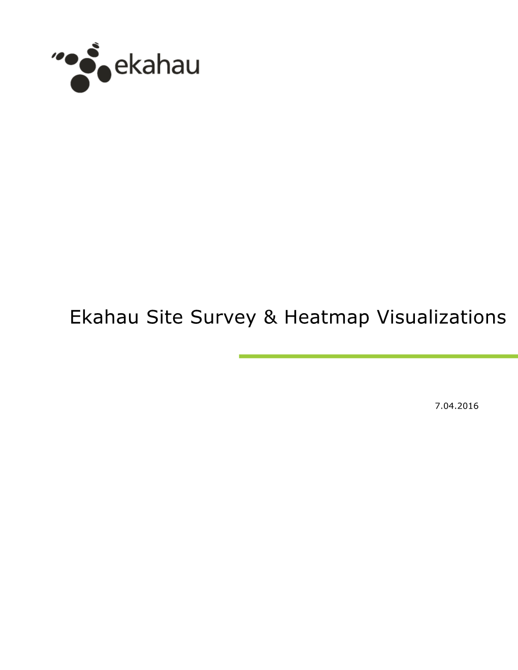 Ekahau Site Survey & Heatmap Visualizations