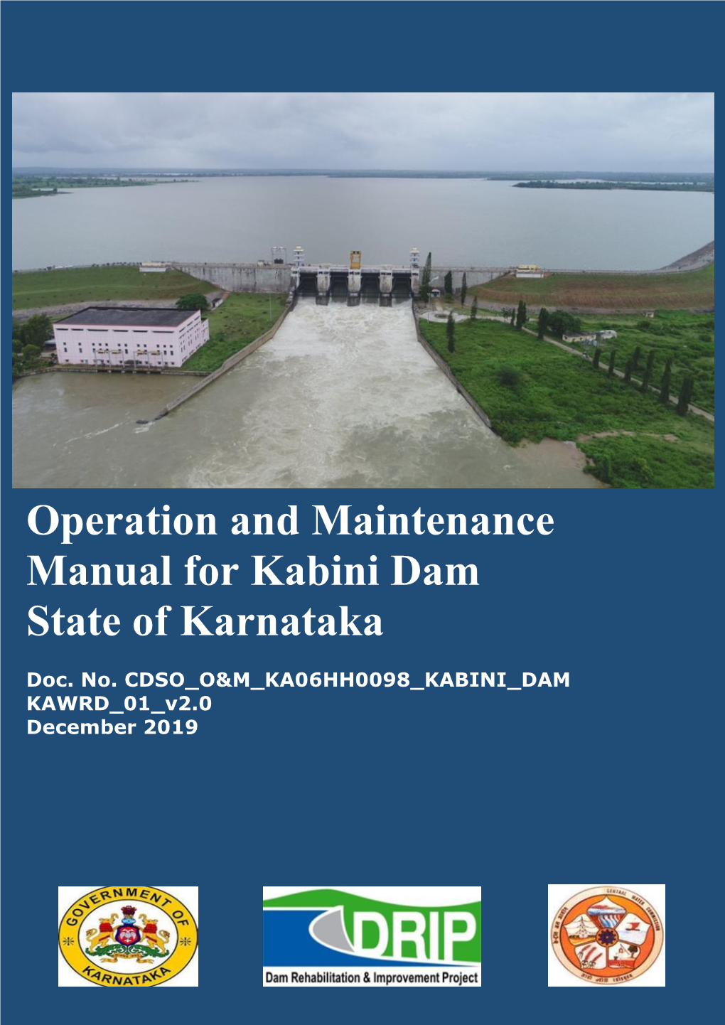 Kabini Dam State of Karnataka