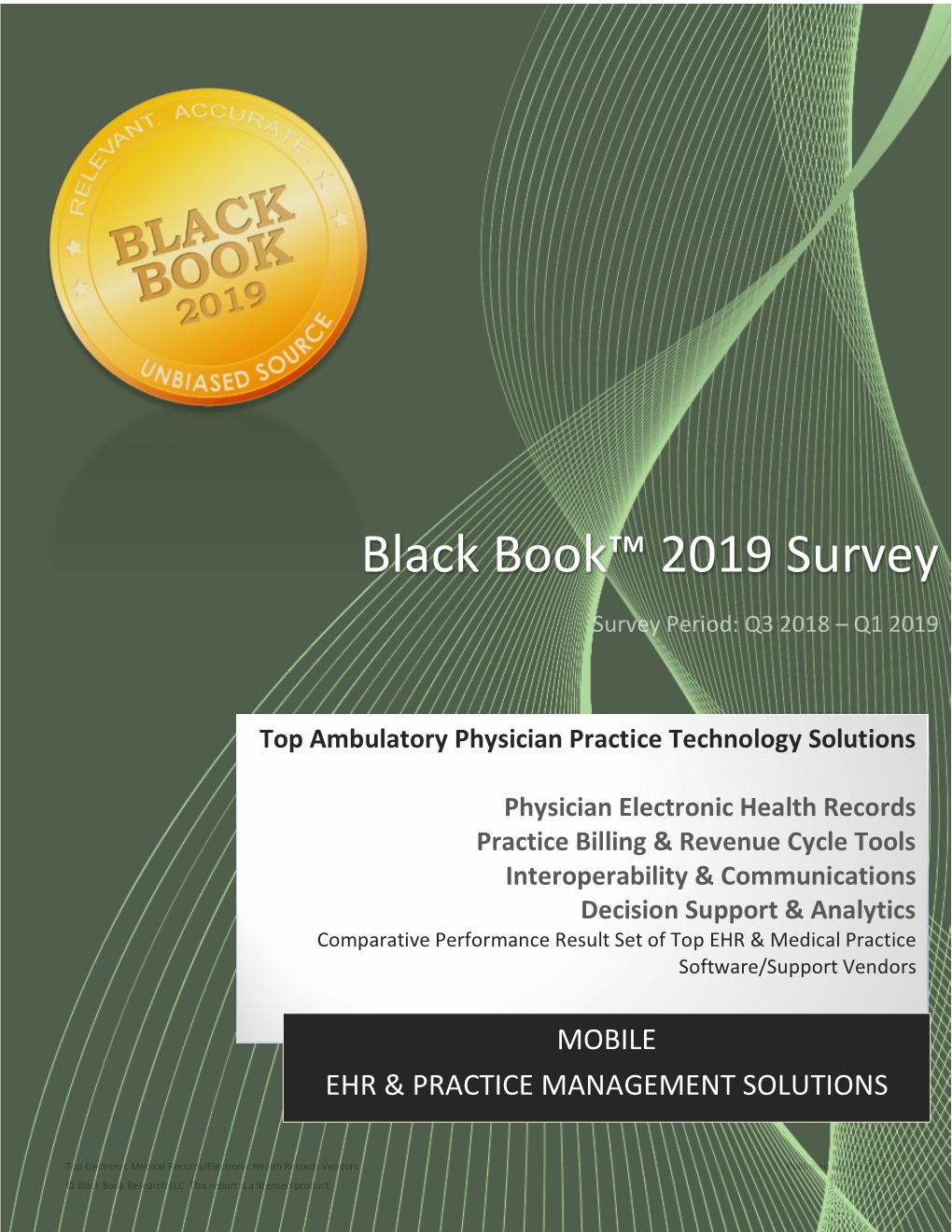 Black Book™ 2019 Survey