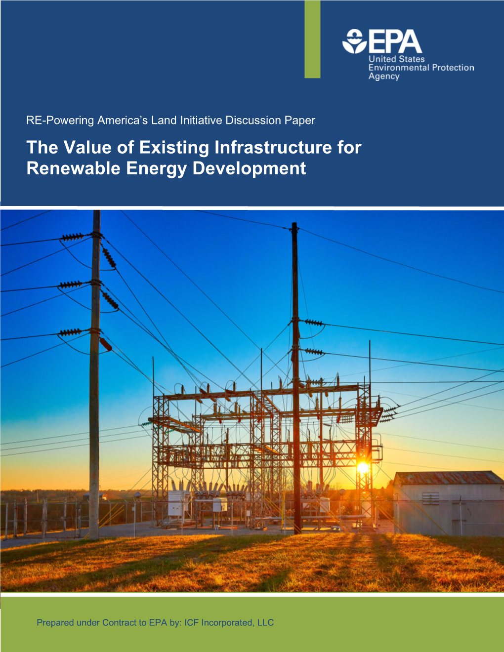 The Value of Existing Infrastructure for Renewable Energy Development