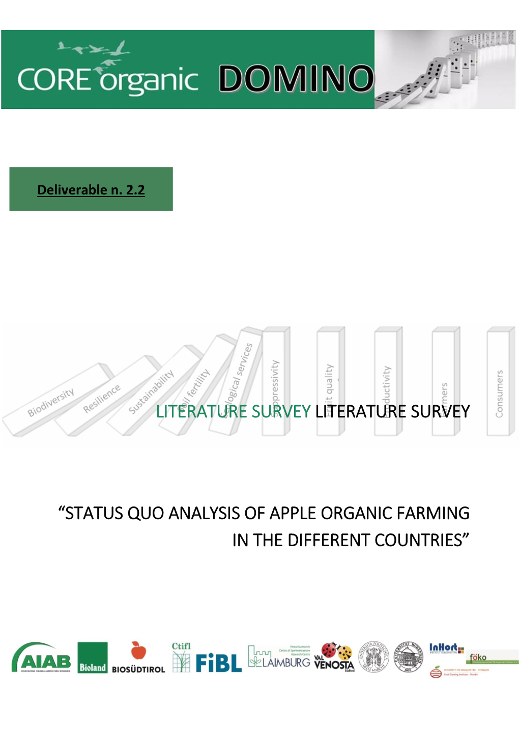 Status Quo Analysis of Apple Organic Farming in the Different Countries”