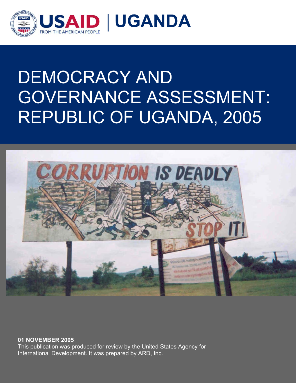 Uganda Democracy and Governance