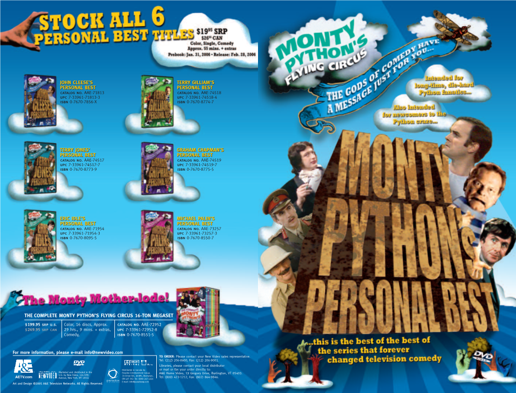 The Complete Monty Python's Flying Circus 16-Ton