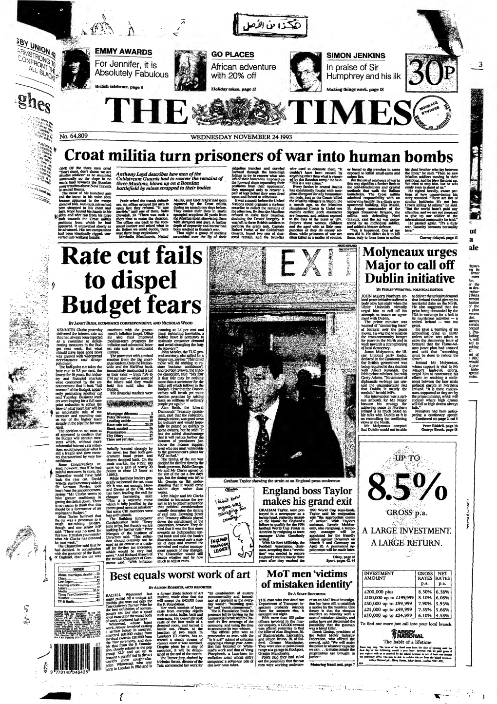 The Times , 1993, UK, English