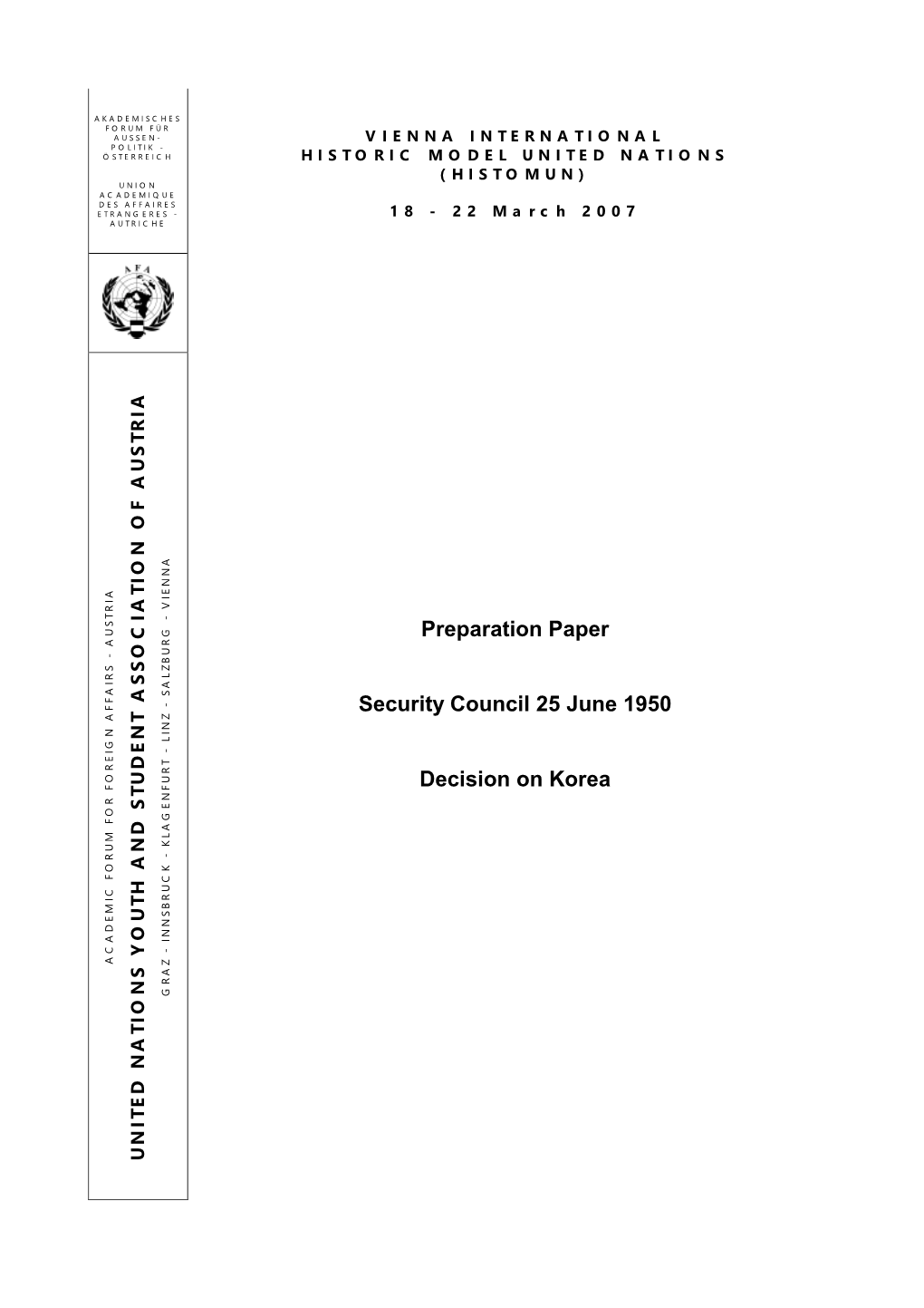 Preparation Paper