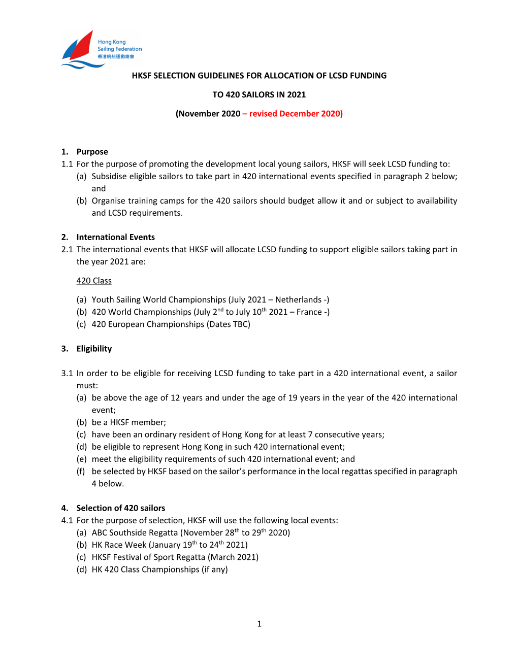 1 Hksf Selection Guidelines for Allocation of Lcsd