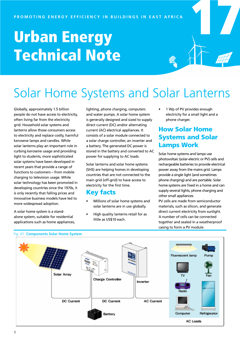 Urban Energy Technical Note