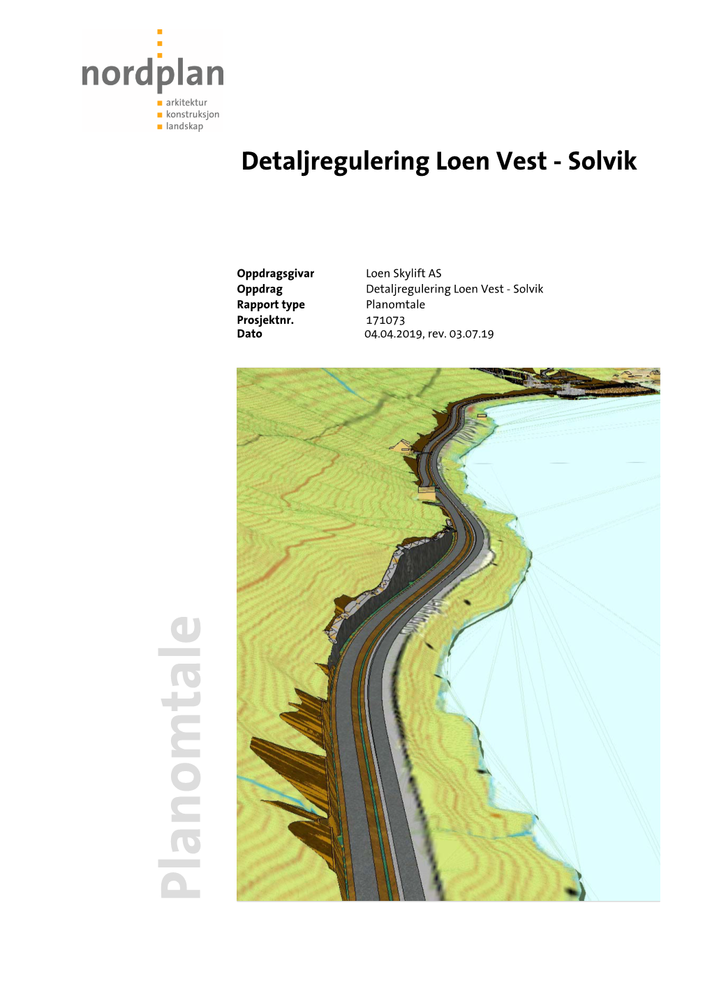 Planomtale Regplan Loen Vest