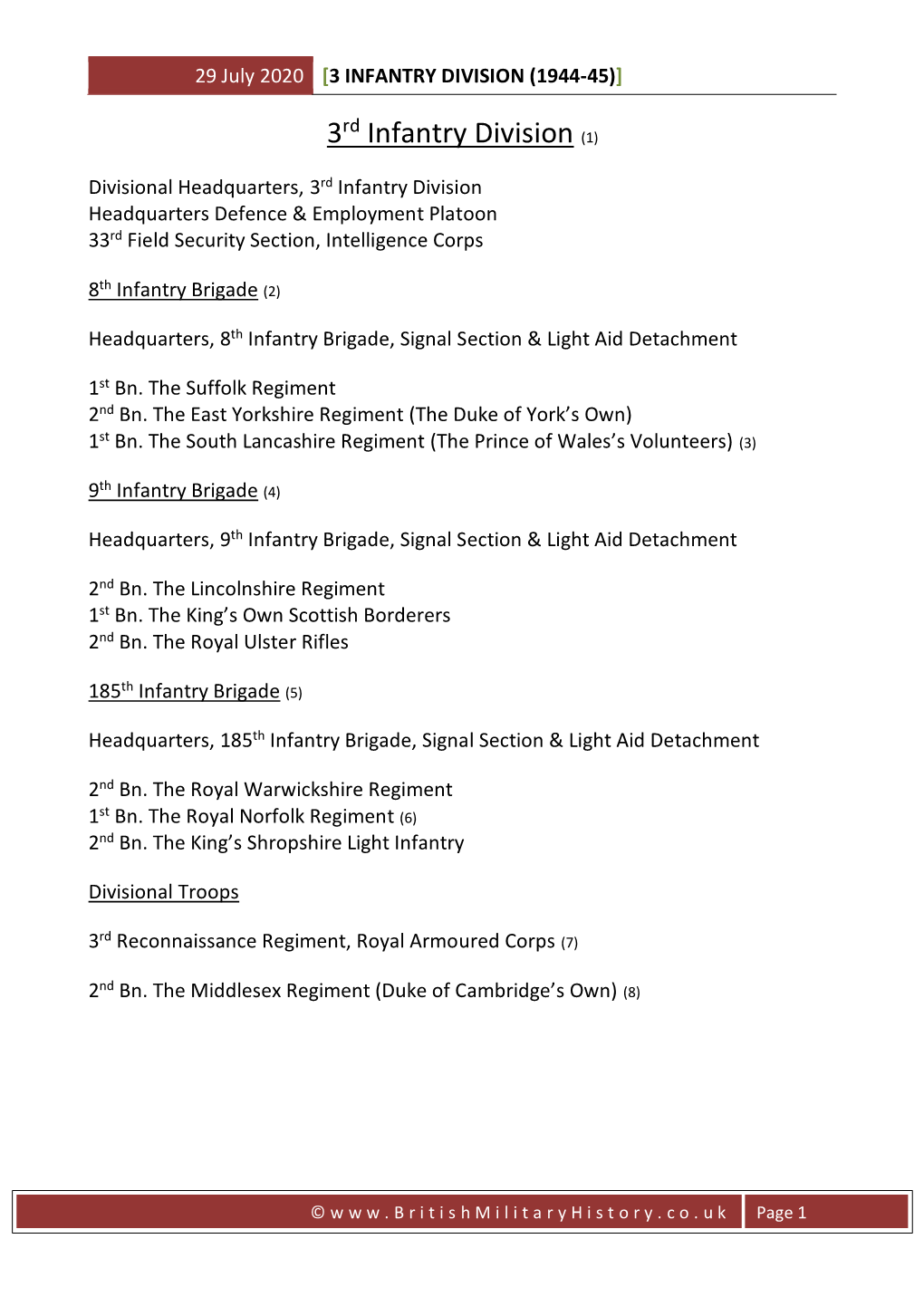 3 Infantry Division (1944-45)]