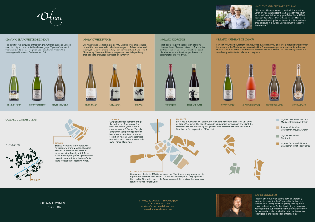 Organic Wines Since 1986