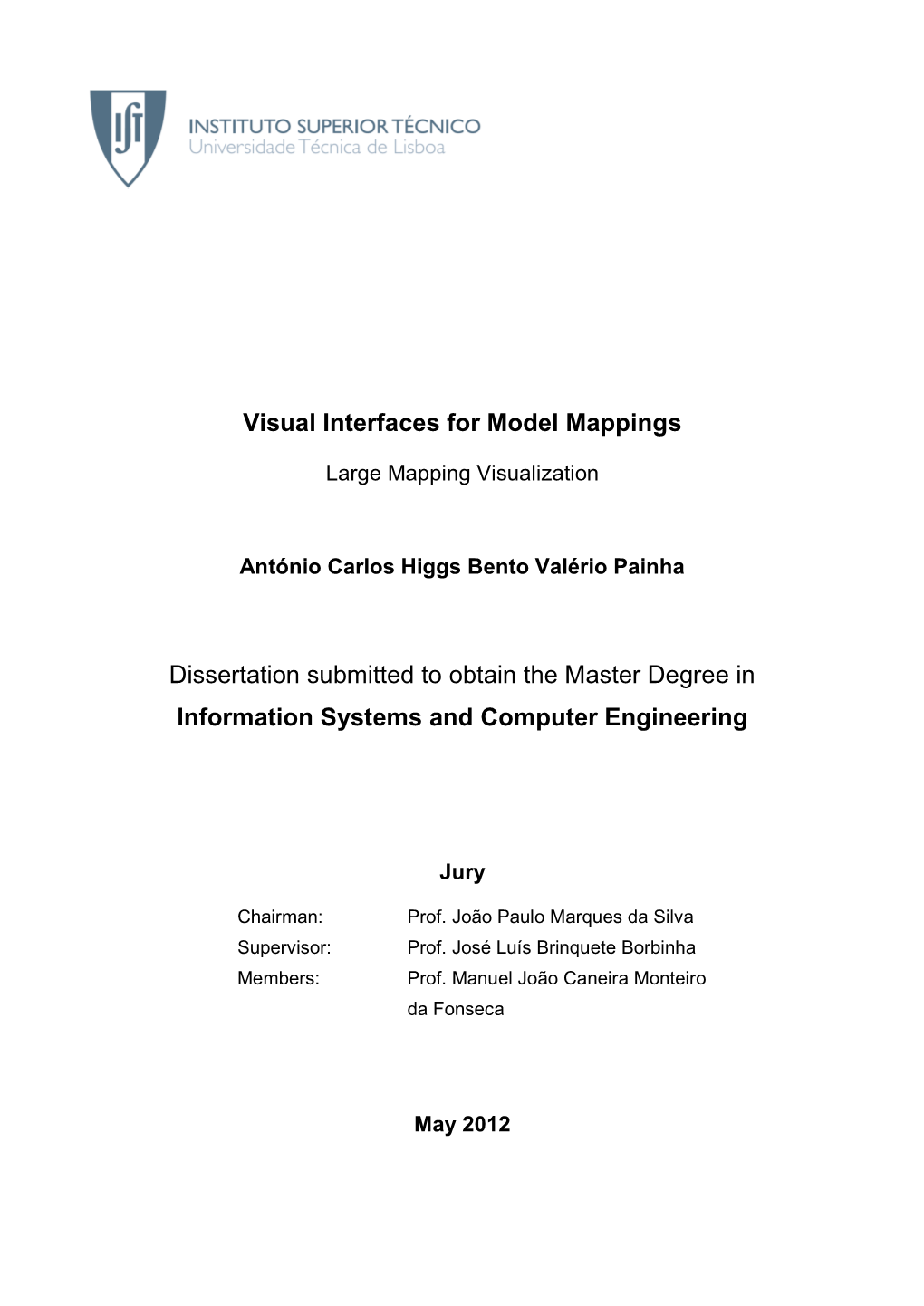 Visual Interfaces for Model Mappings