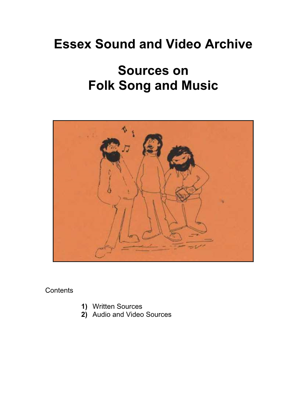 Folk Song and Music