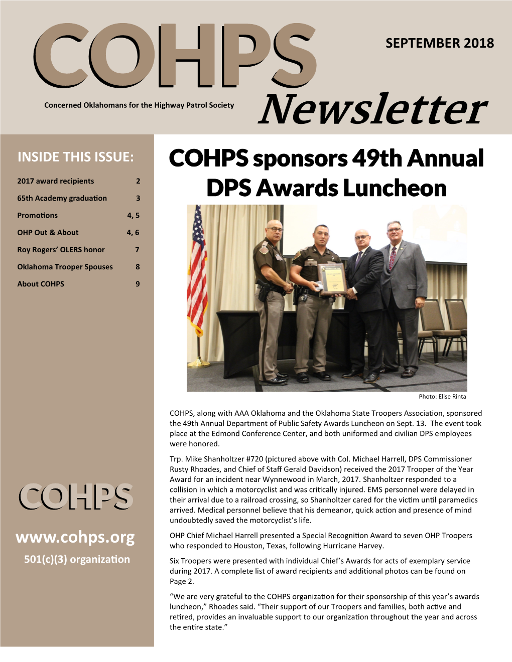 Sept-2018-COHPS-Newsletter.Pdf