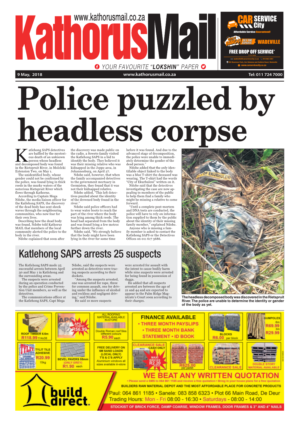 Katlehong SAPS Arrests 25 Suspects