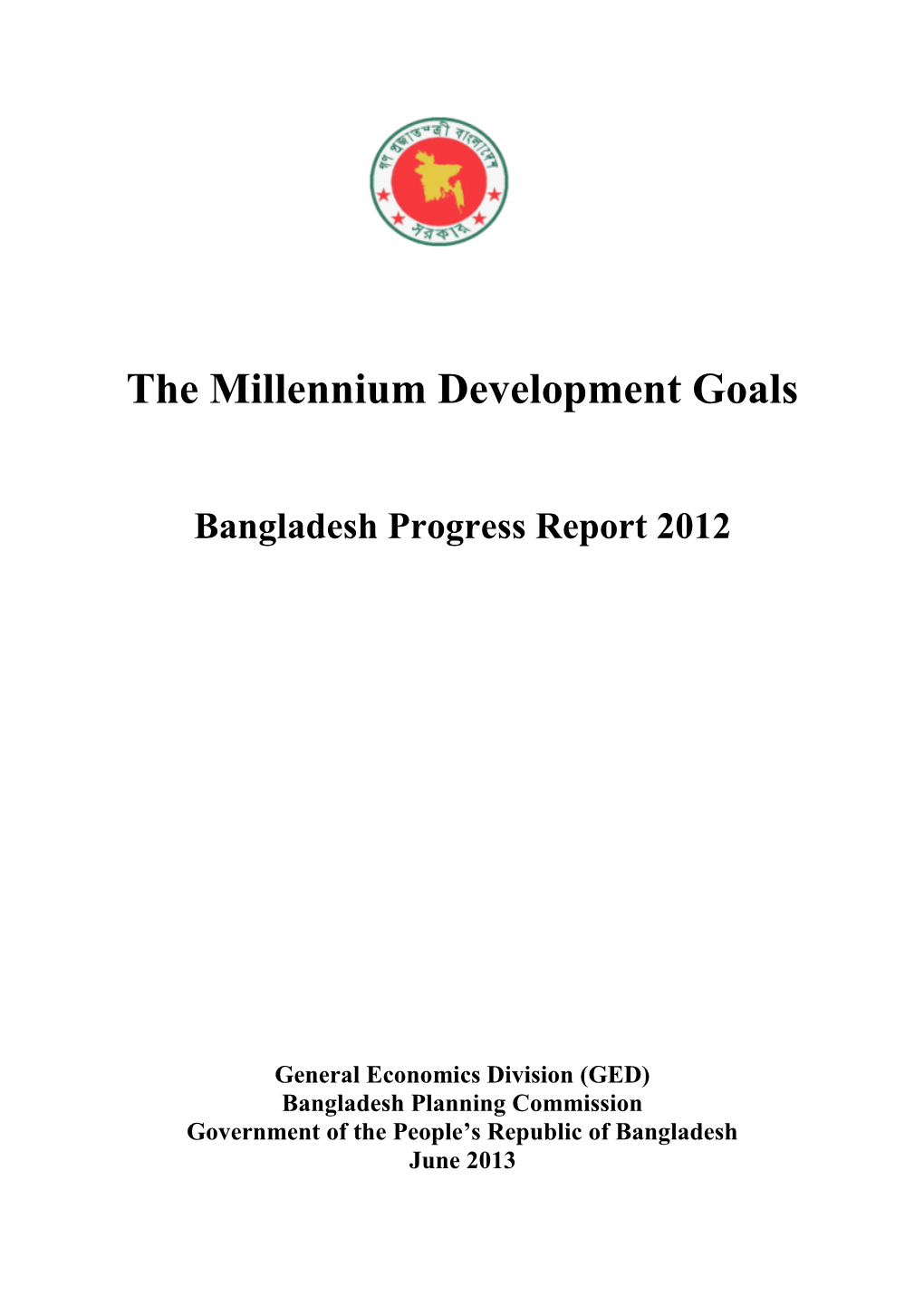 The Millennium Development Goals