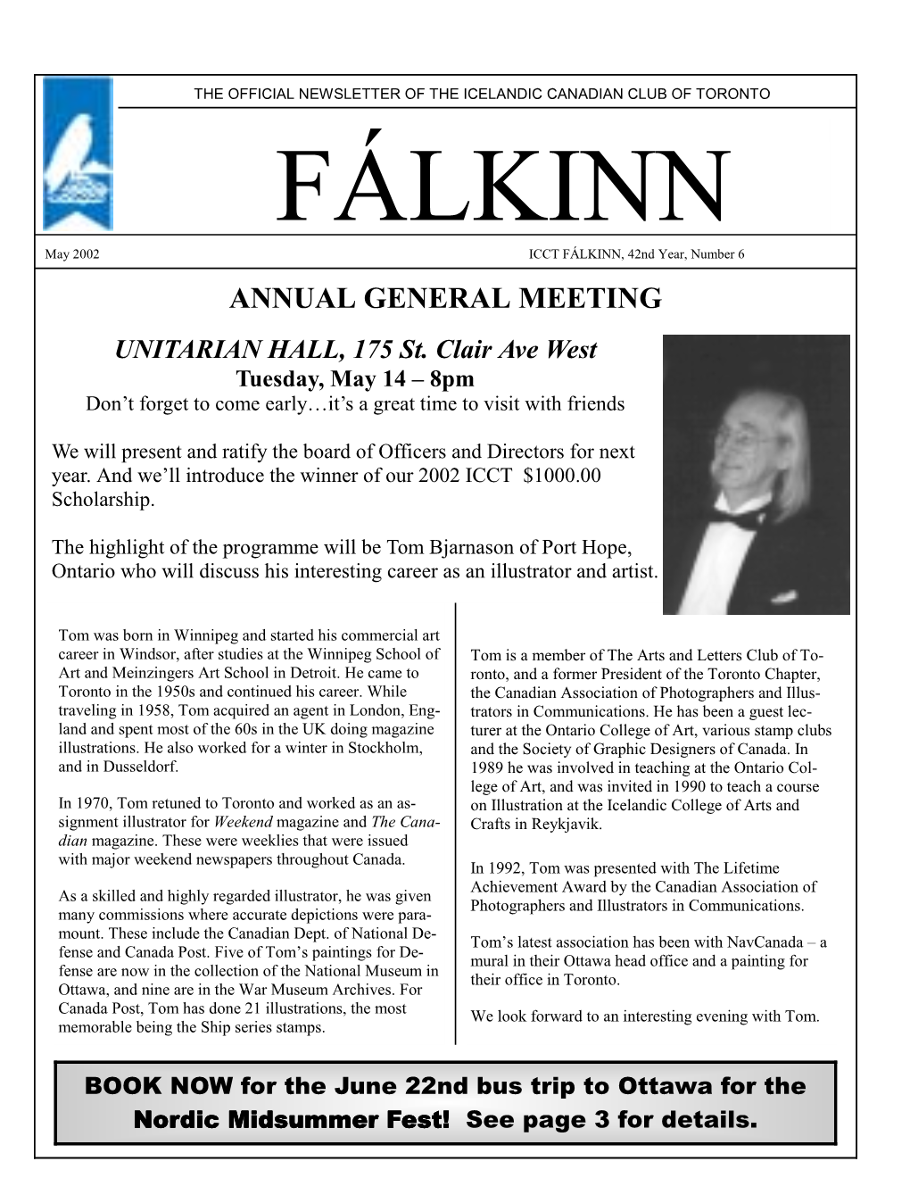 Fálkinn, May 2002