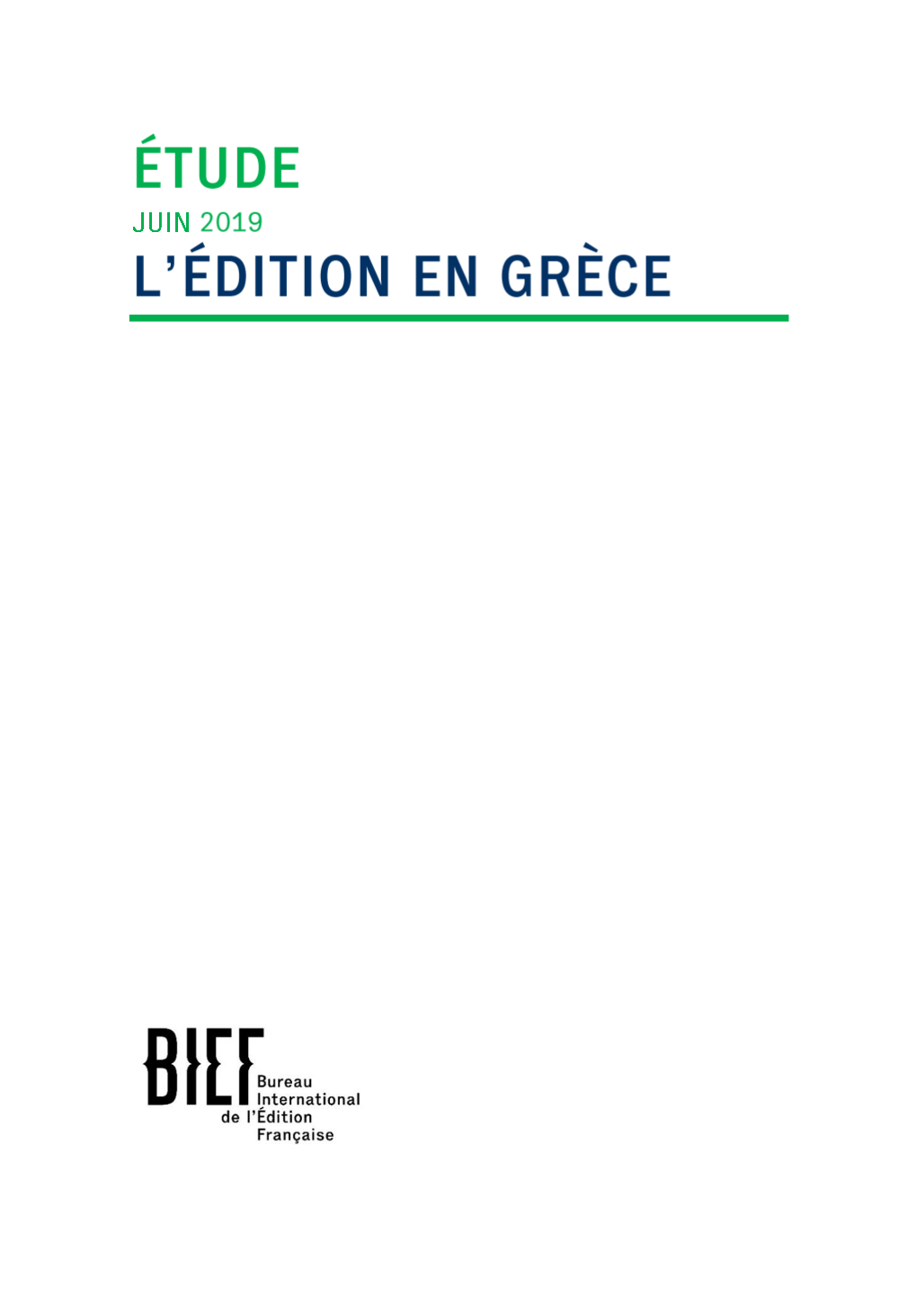 L'édition En Grèce (2019)