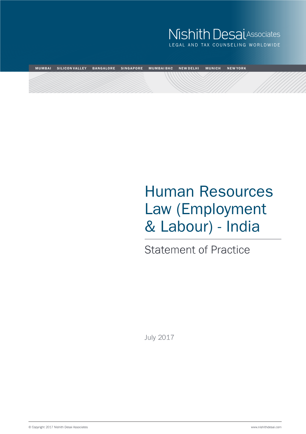 Human Resources Law (Employment & Labour)