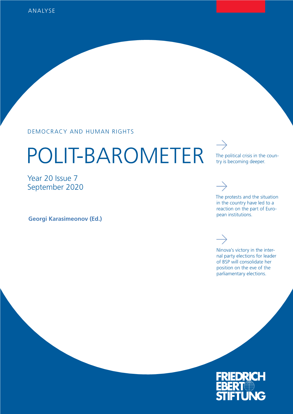 POLIT-BAROMETER Try Is Becoming Deeper