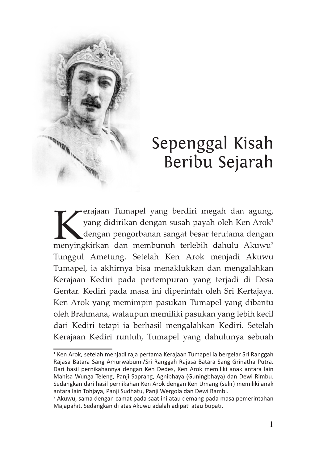 Sepenggal Kisah Beribu Sejarah