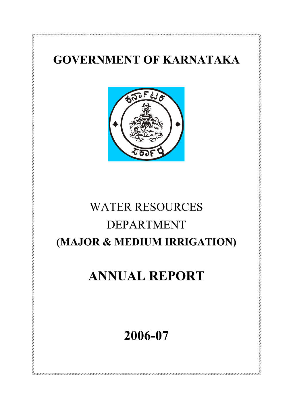 Annual Report 2006-07