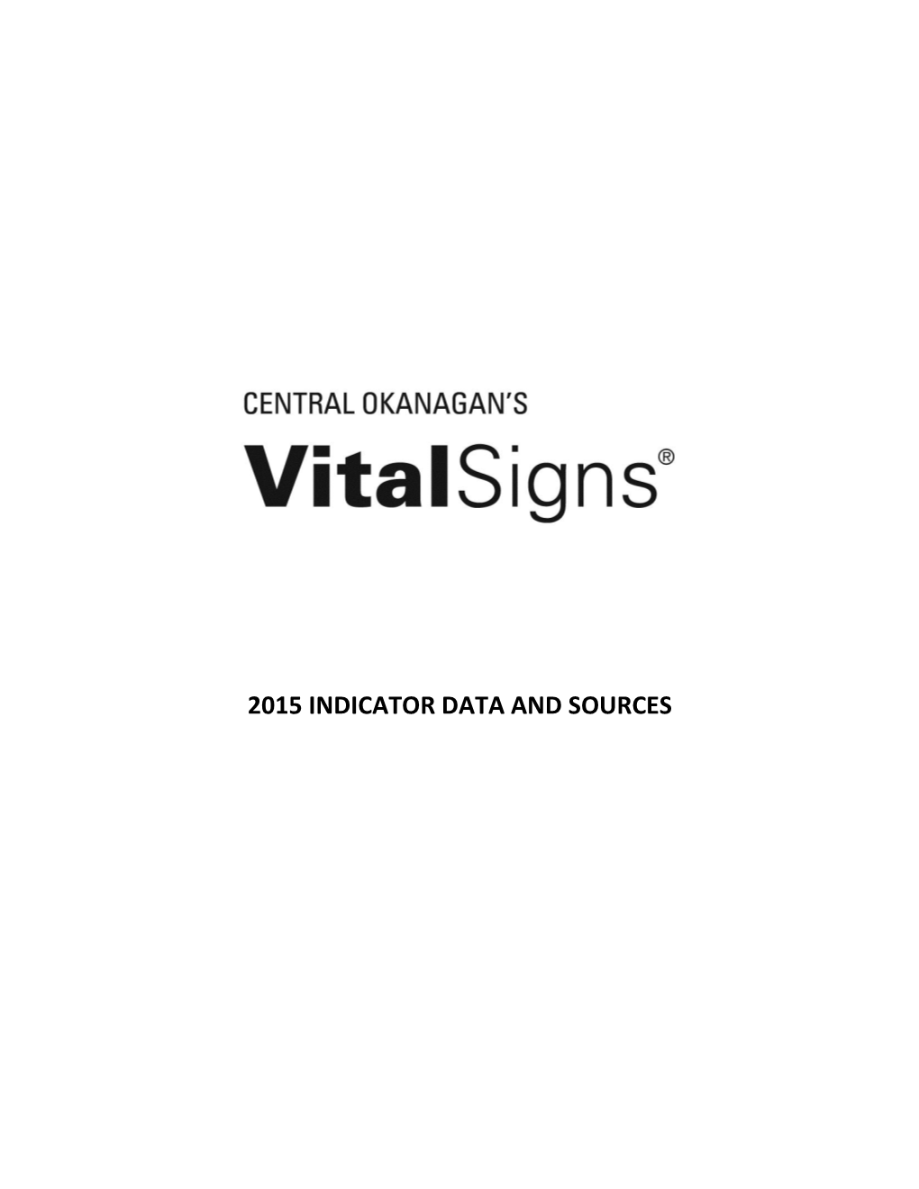 Central Okanagan's Vital Signs®
