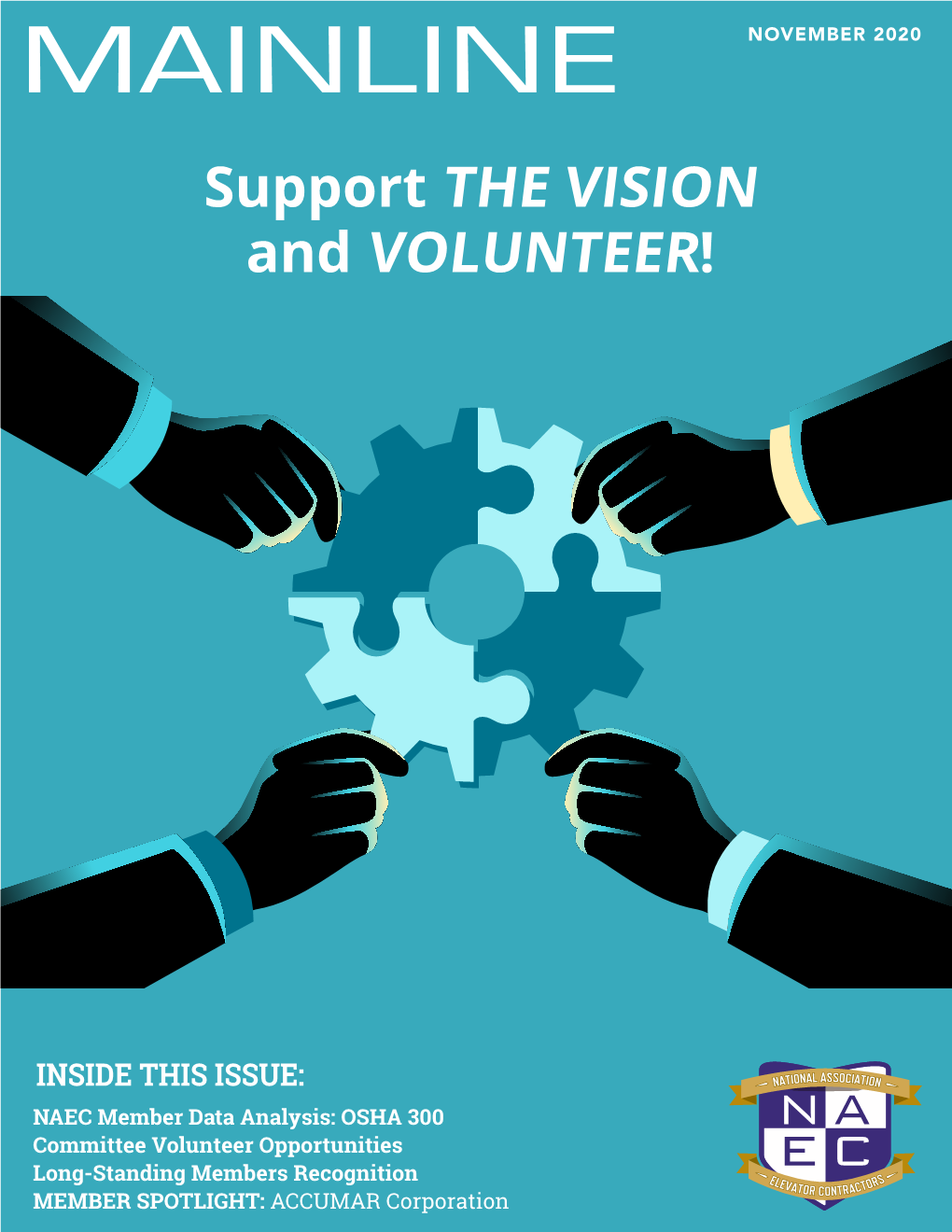 Support the VISION and VOLUNTEER!