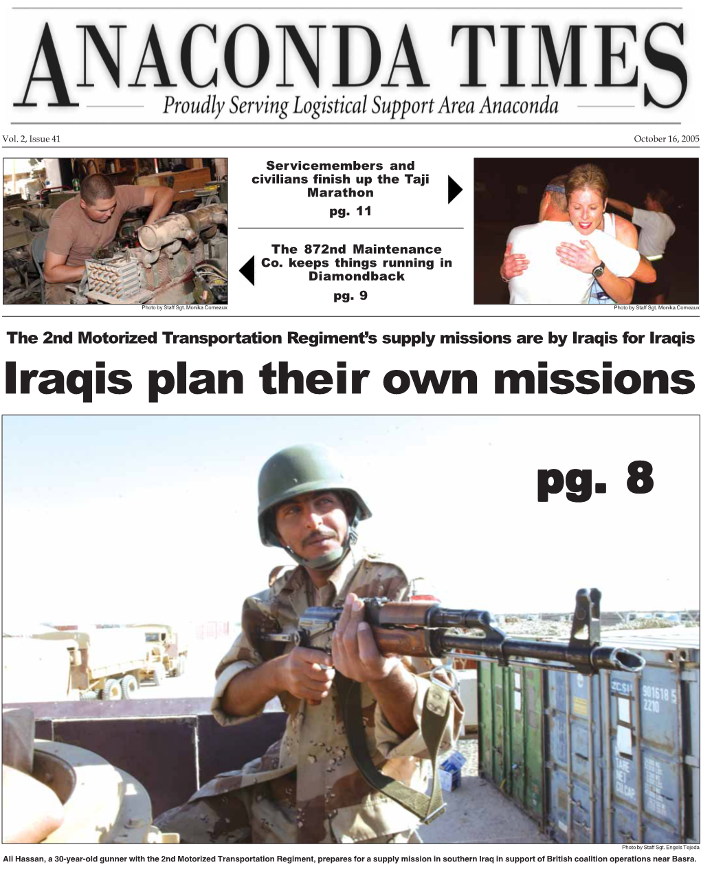 Iraqis Plan Their Own Missions