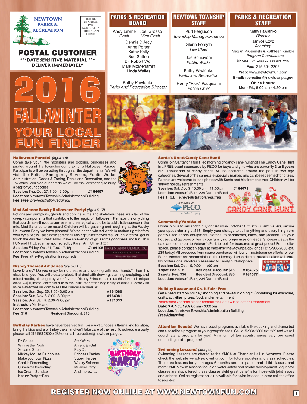 Fall/Winter Your Local Fun Finder