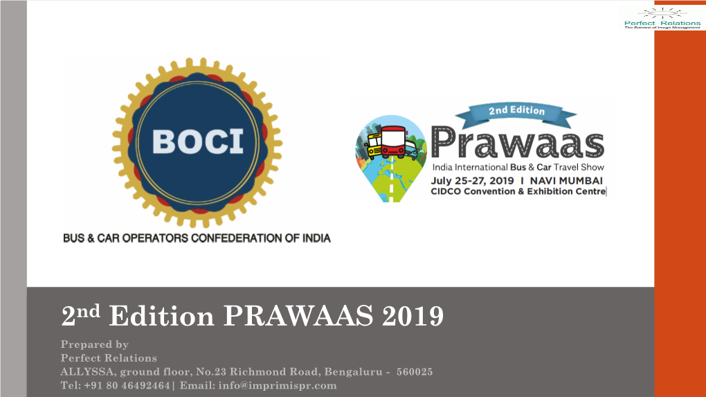 2Nd Edition PRAWAAS 2019