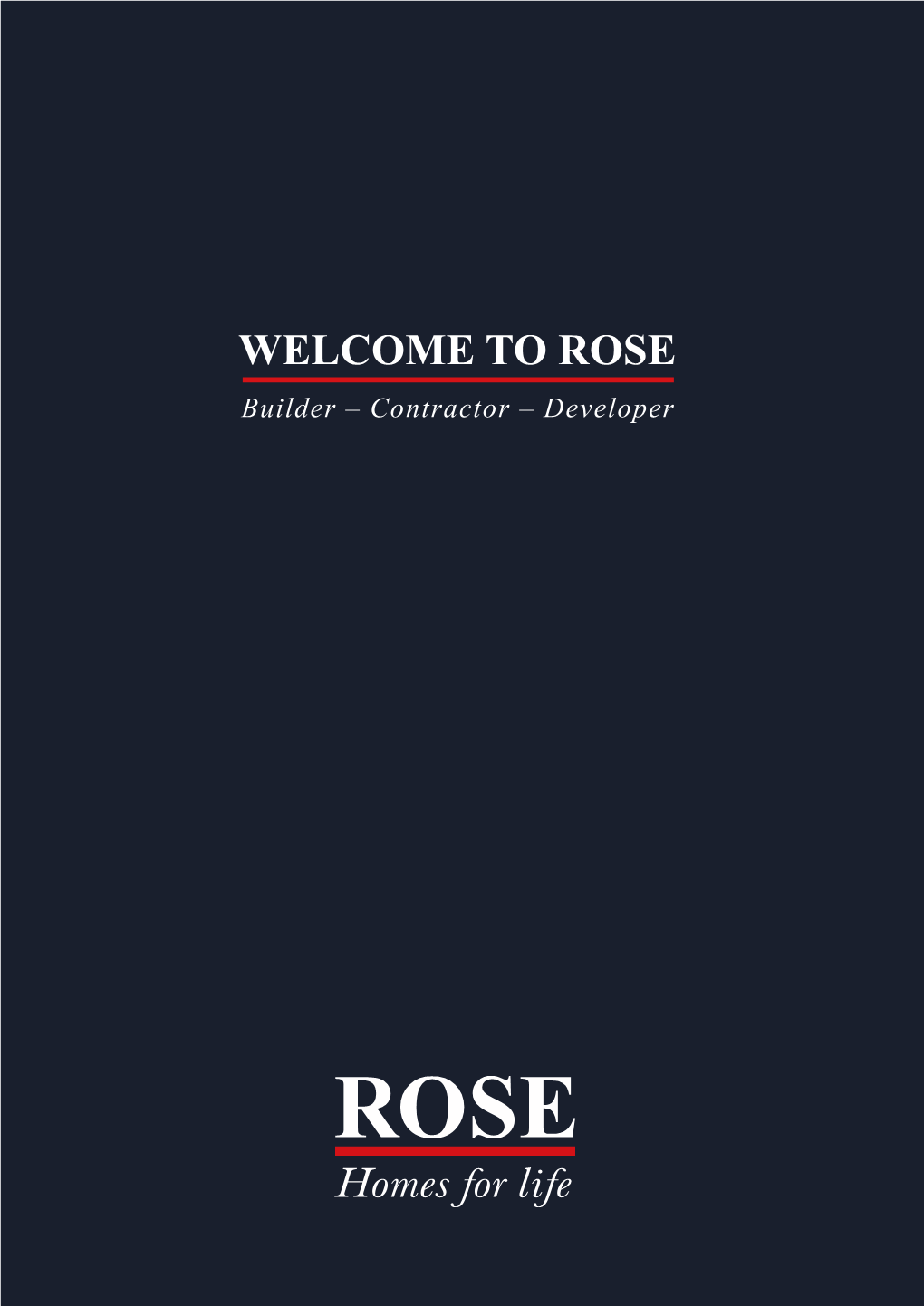 To Open Welcome to Rose Brochure