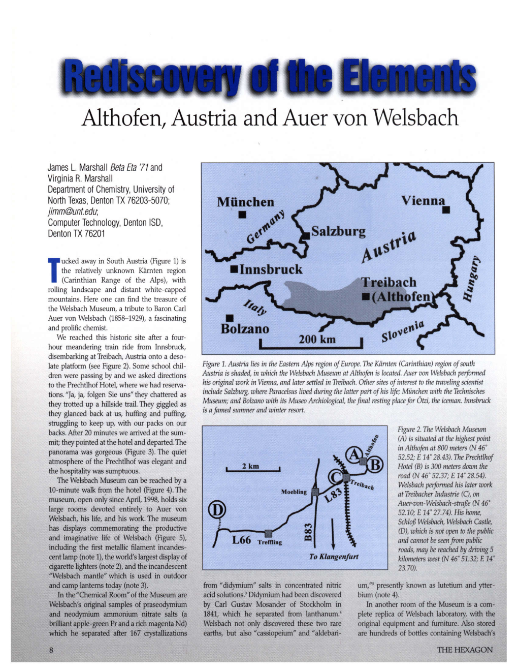 Althofen, Austria and Auer Von Welsbach