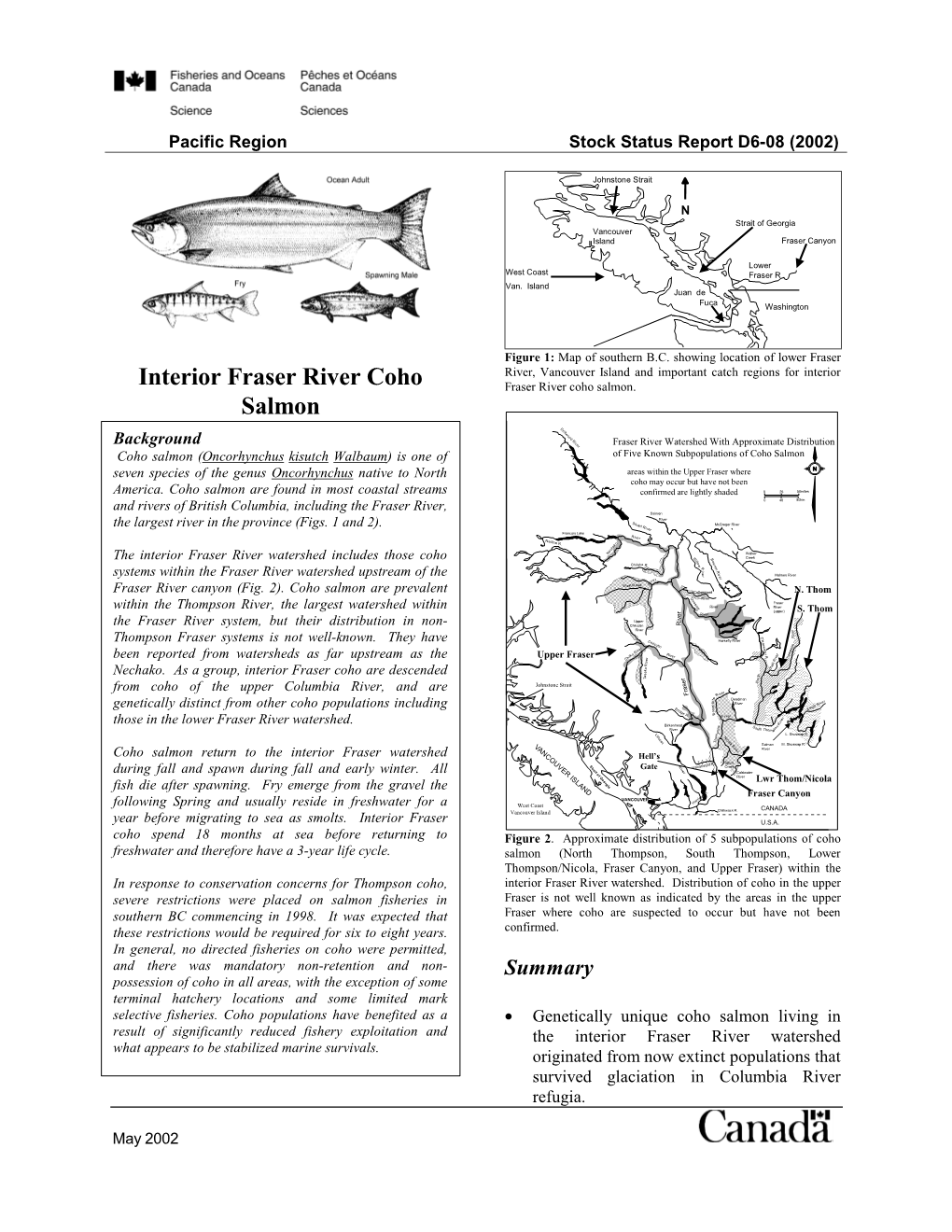 Interior Fraser River Coho Salmon